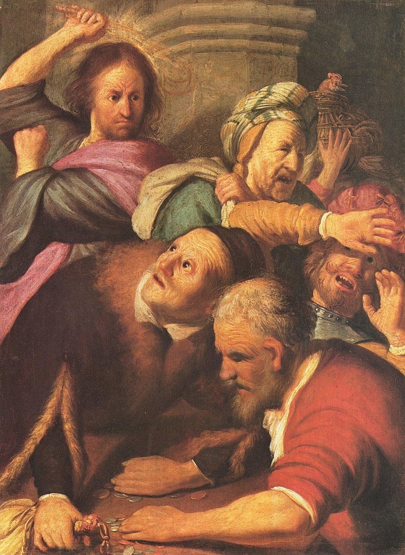 Jesus Jewish Bankers Rembrandt