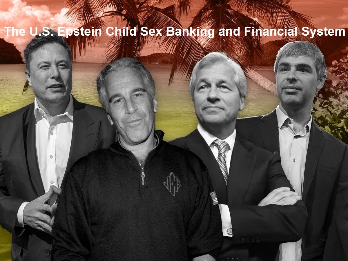 Epstein with Musk Dimon Page Epstein Financial System