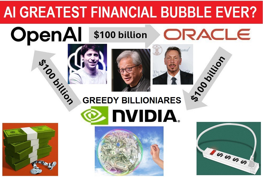 AI Greatest Bubble Ever Ponzi Scheme Collapse