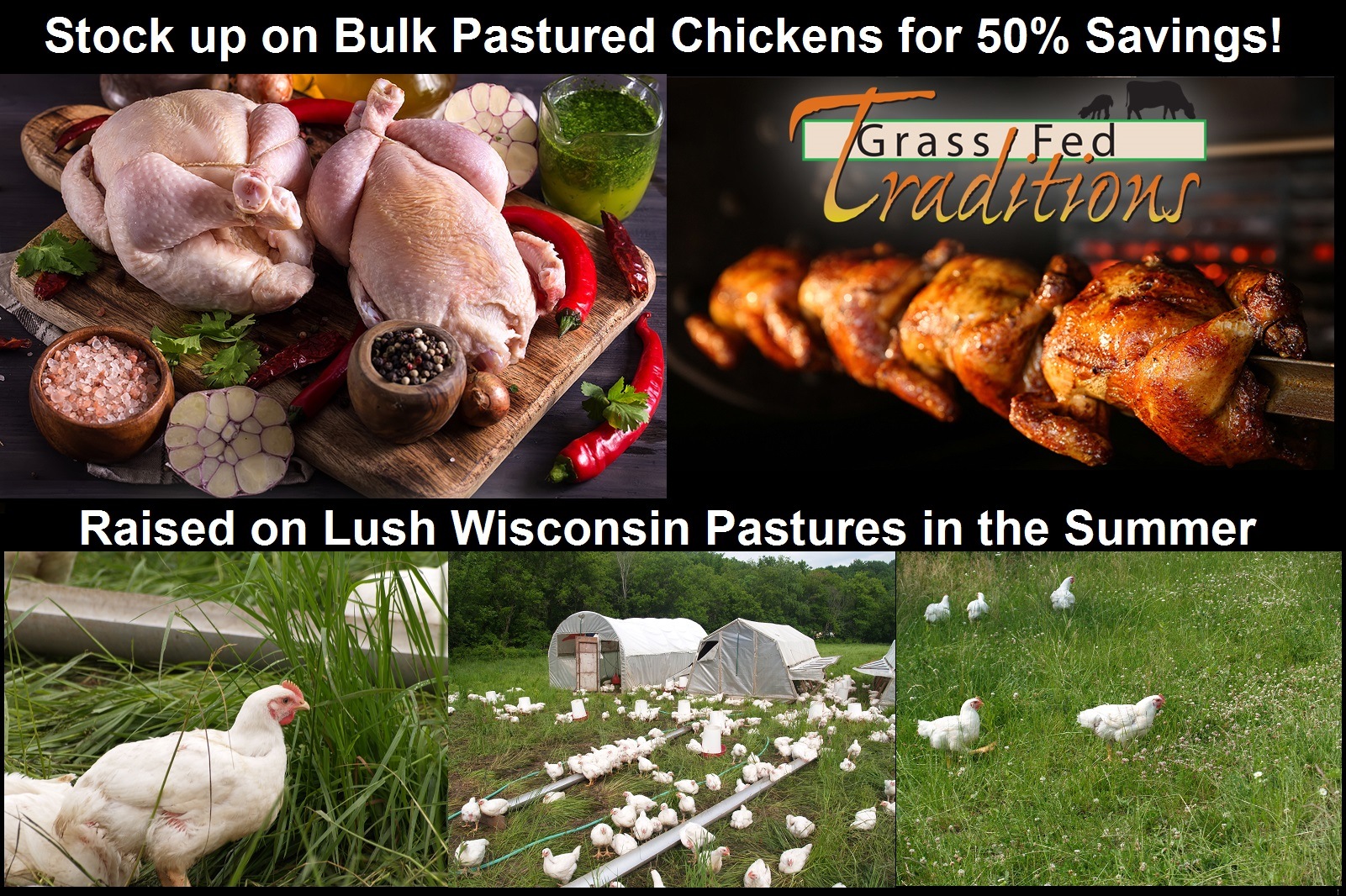Grassfed traditions pastured poultry