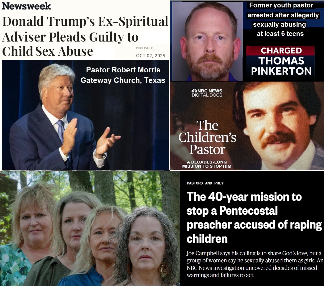 Pedophile Pastors 2025