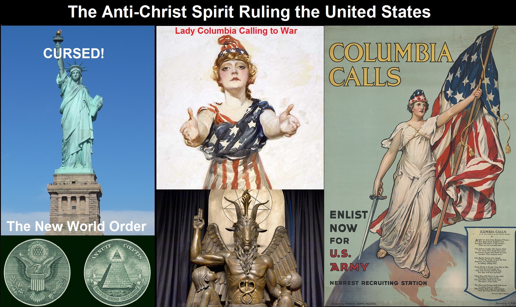 The Anti-Christ Spirit Ruling the United States