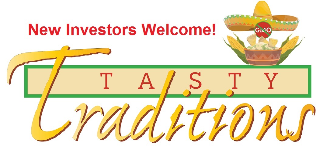 Tasty Traditions logo Corn no GMO Investors