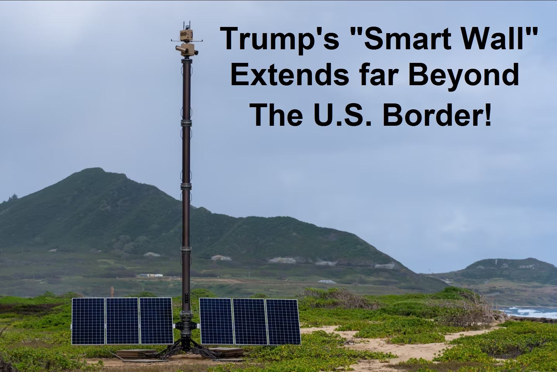 Trump Smart Wall at Border 2