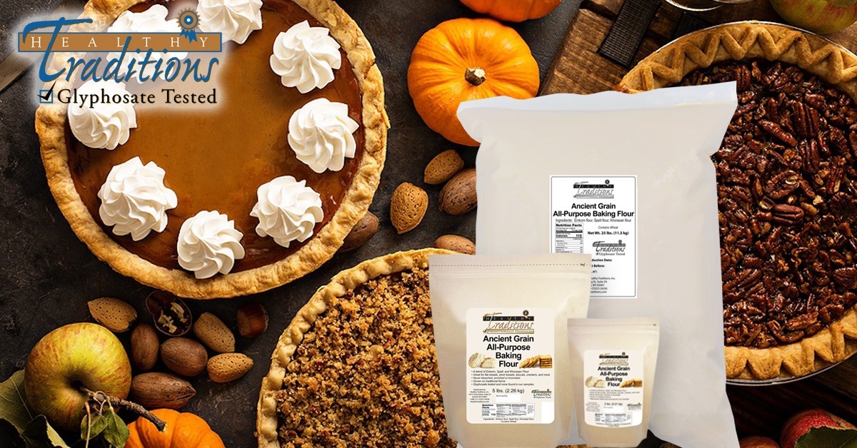 AP Ancient Grain Baking Flour pies