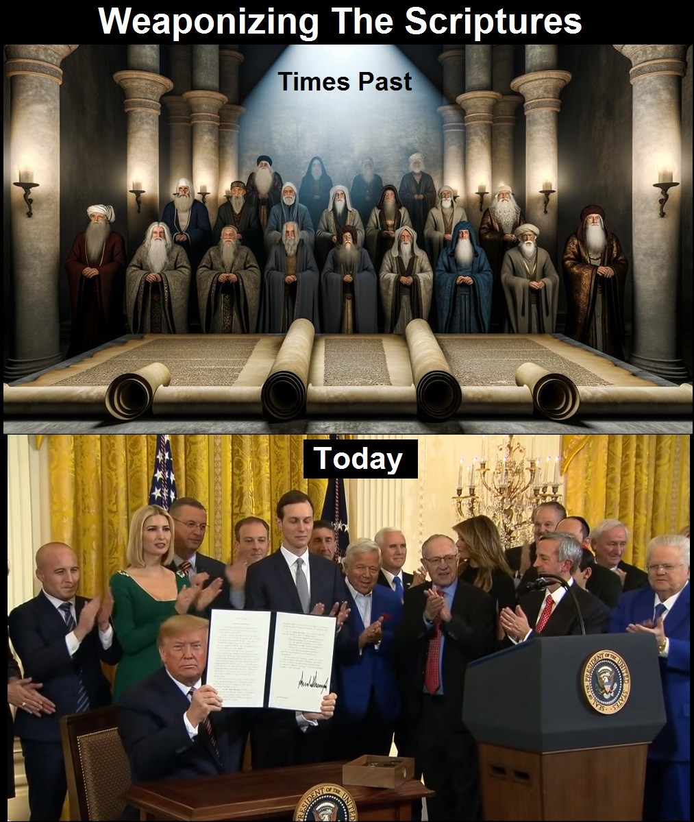 Weaponizing the Scriptures