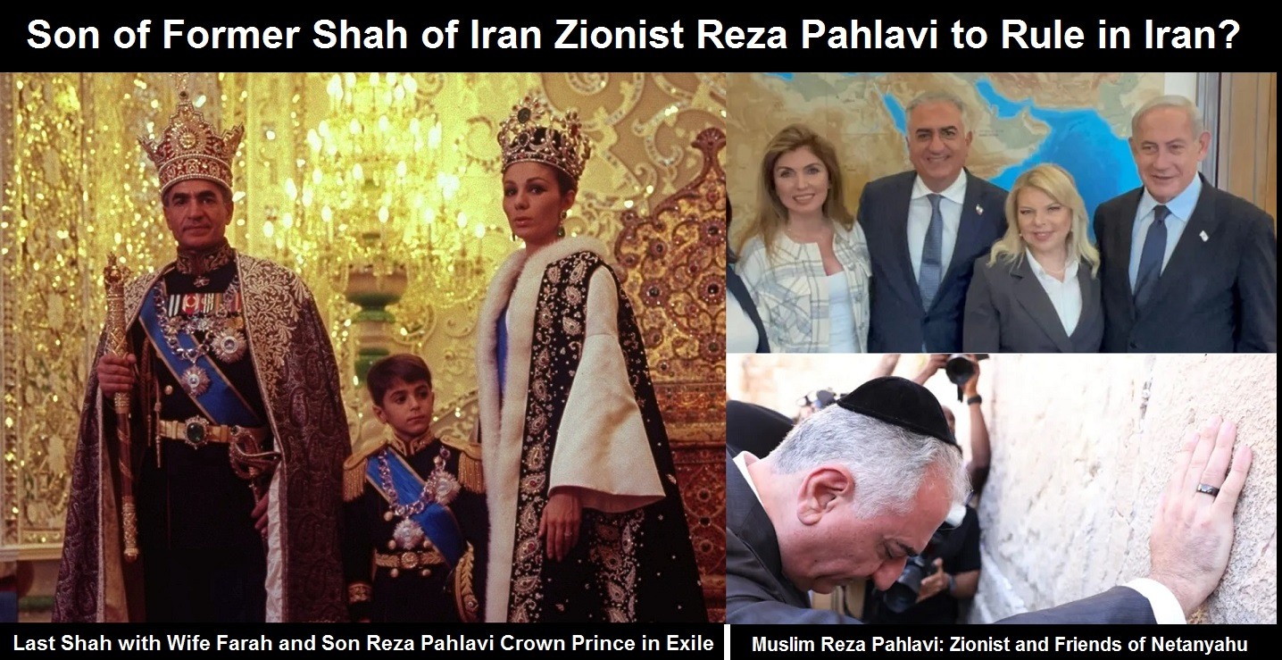 Zionist Reza Pahlavi Wants to Return to Iran