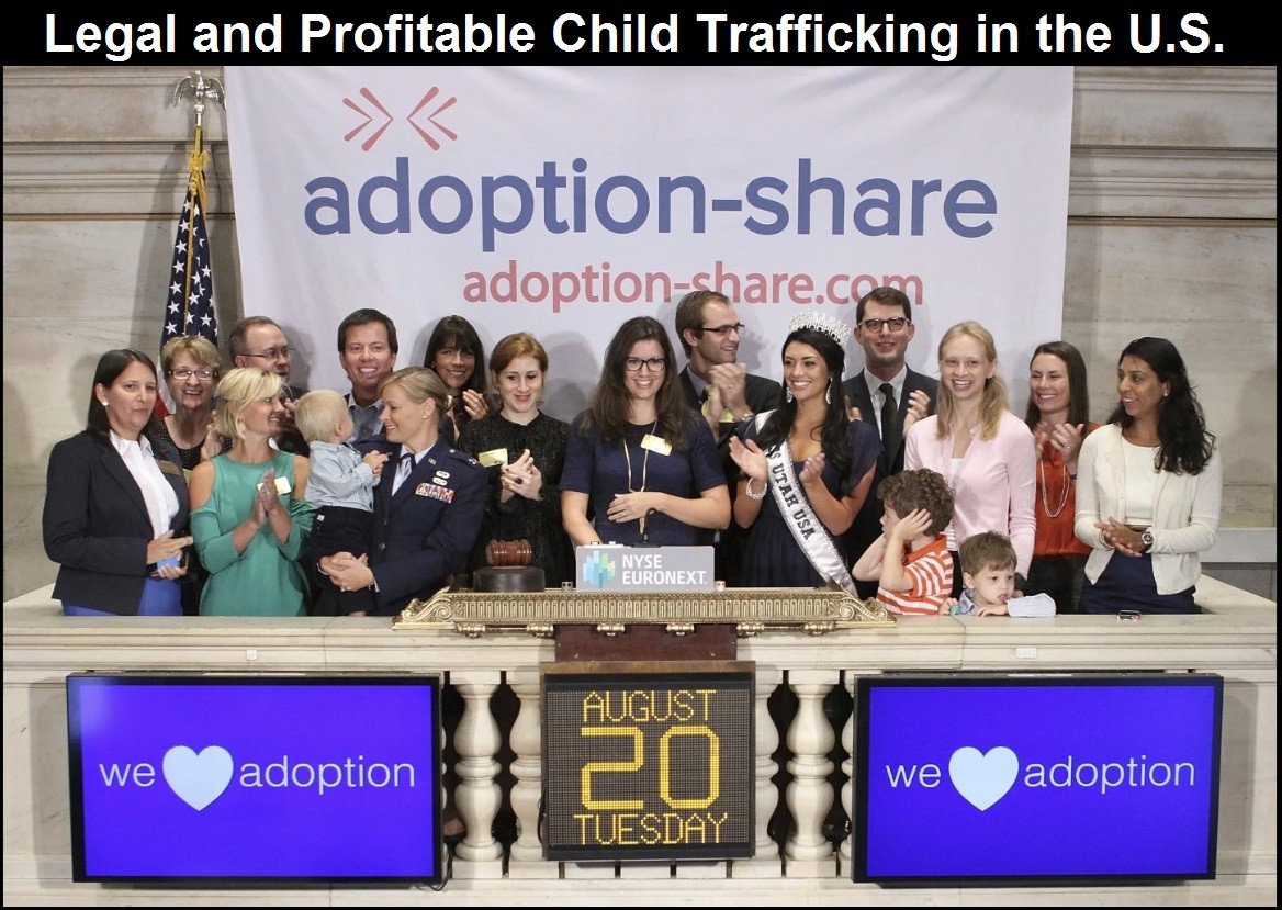 Legal and Profitabel Child Trafficking in the U.S.
