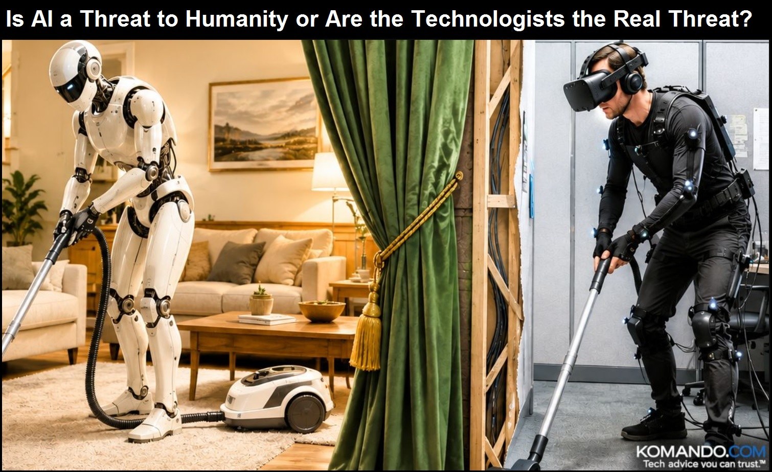 AI or humans a threat to humanity today
