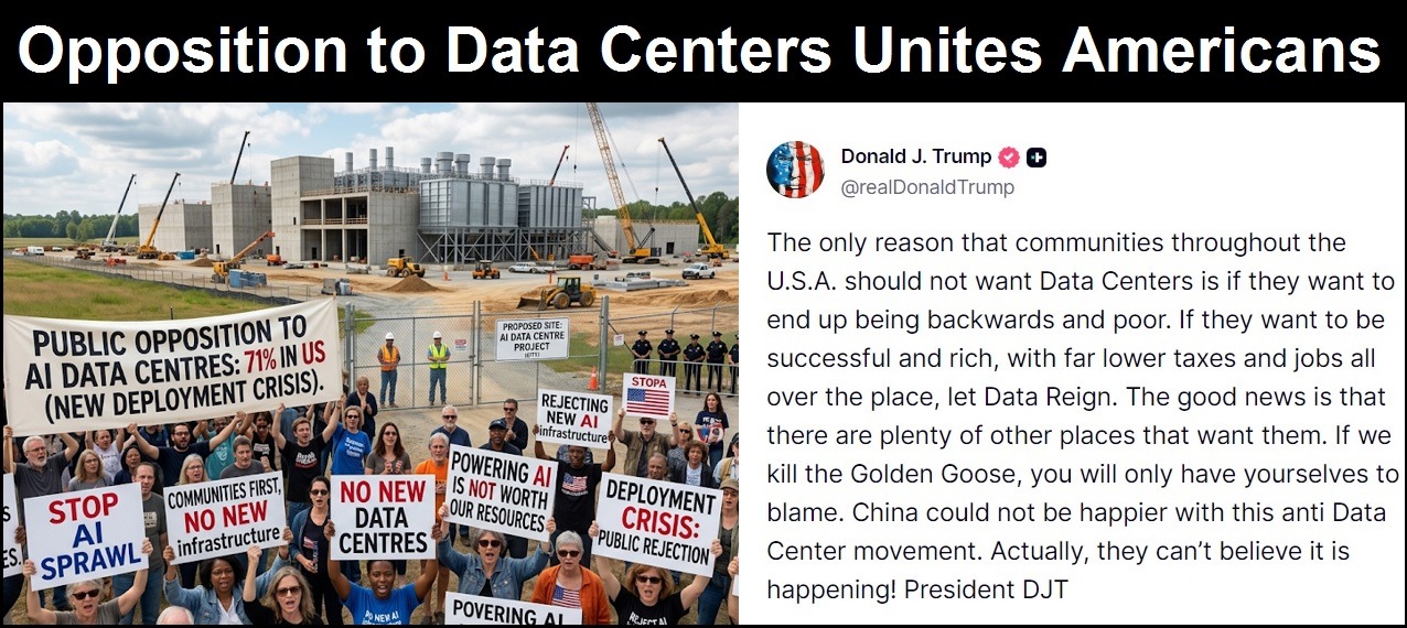 Opposition to Data Centers Unites Americans