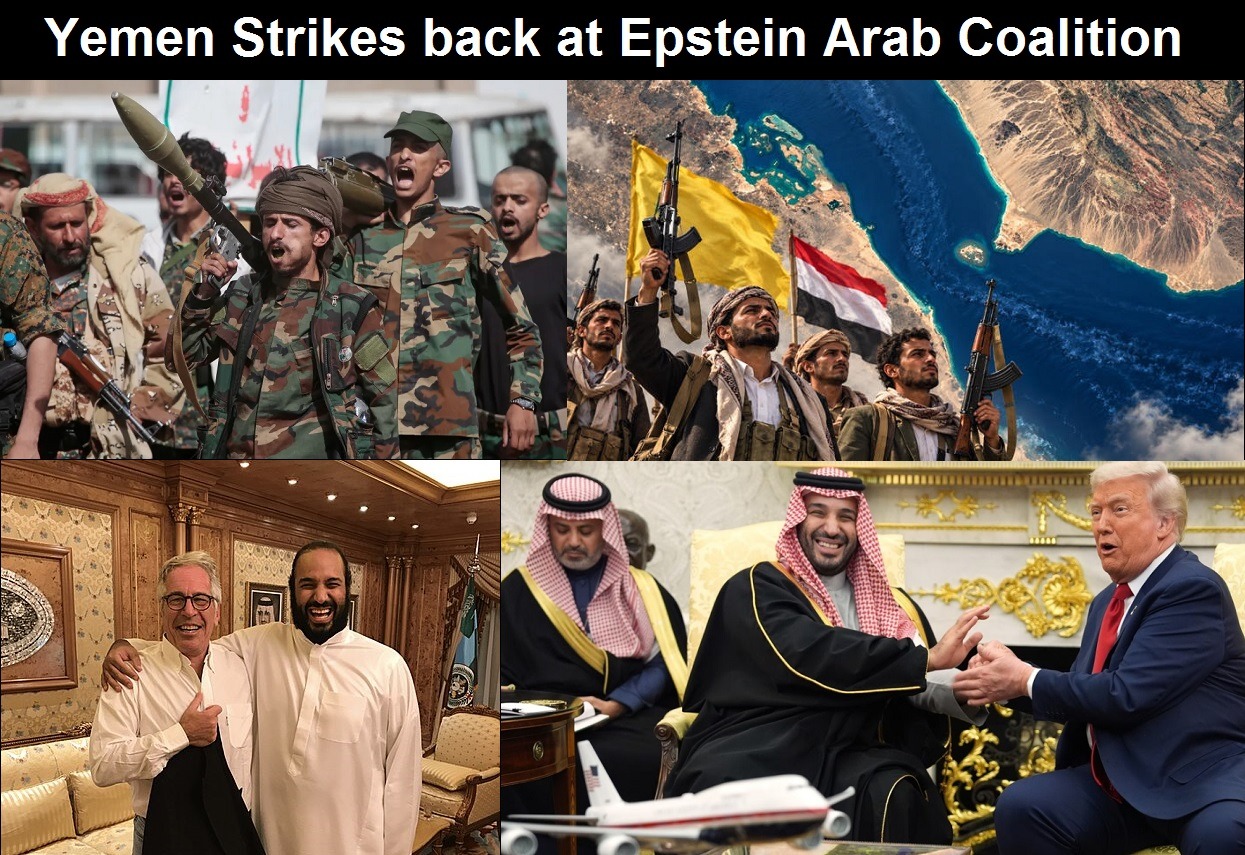 Yemen Strikes Back at Epstein Arab Coalition