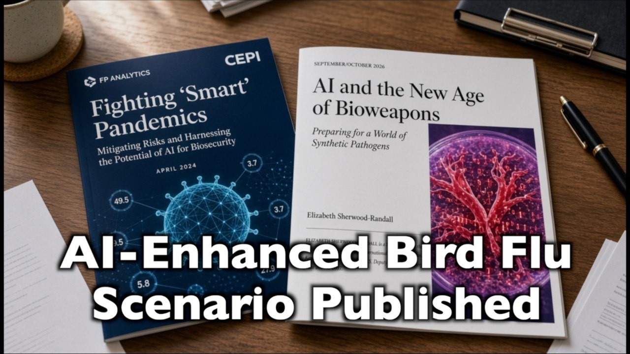 AI enhanced Bird flu image